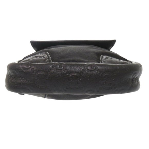 Gucci Guccissima Black CANVAS, LEATHER shoulder - Picture 3 of 10